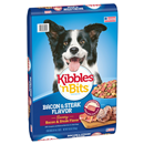 Kibbles 'N Bits Dog Food, Bacon & Steak Flavor