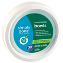 Simply Done 20 Oz Compostable Bowls