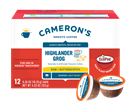 Cameron's Highlander Grog Light Roast Single Serve Coffee Pods