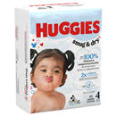 Huggies Sung & Dry Diapers, Disney Baby, 4 (22 - 37 Lb)