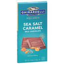 Ghirardelli Chocolate, Sea Salt Caramel, Squares
