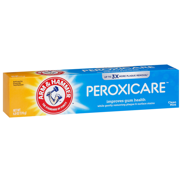 arm and hammer peroxicare toothpaste ingredients