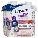 Ensure Max Protein Nutrition Shake, Creamy Strawberry 4Pk