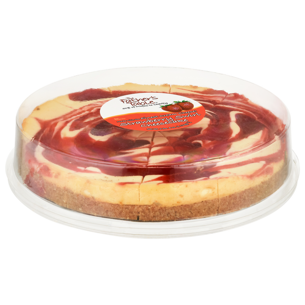 The Father's Table Strawberry Swirl Cheesecake | Hy-Vee