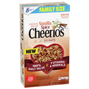 General Mills Vanilla Spice Cheerios Cereal, Family Size