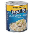 Progresso Soup, Creamy Chicken & Broccoli, Rich & Hearty