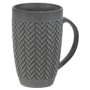 Gibson Home 22oz Carroll Coffee Cup, 2 Assorted Colors