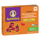 Annie's Bernie's Farm Fruit Flavored Snacks, Organic, 10-0.7 oz