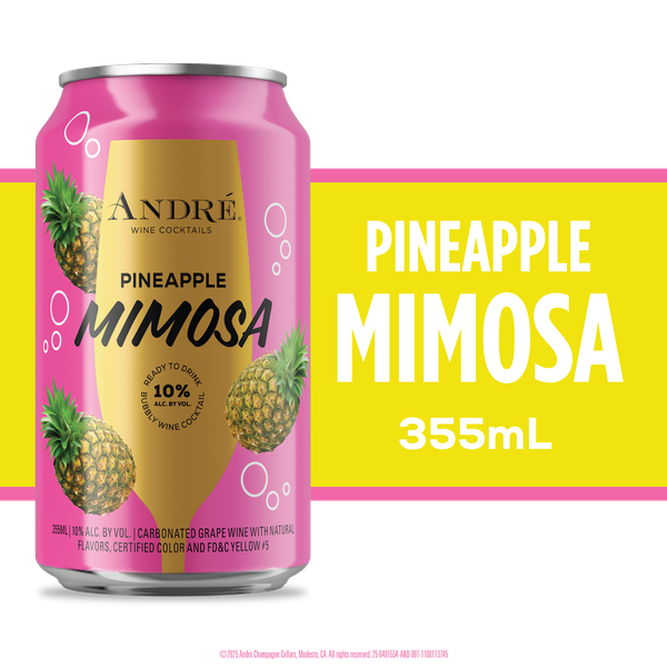 Andre Ready To Drink Pineapple Mimosa Sparkling Wine | Hy-Vee