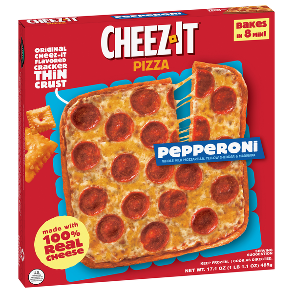 pizzです。 Meijer Stuffed Crust Pepperoni Pizza, 32.7 oz | Meijer