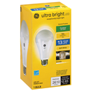 GE Ultra Bright LED 150W Light Bulb, Soft White, Outdoor