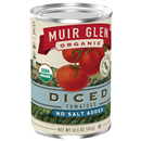 Muir Glen Organic No Salt Added Diced Tomatoes