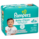 Pamper Wipes Complete Clean, Unscented