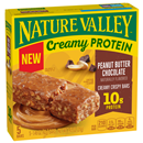 Nature Valley Creamy Crispy Bars, Peanut Butter Chocolate, 5-1.49 oz Bars