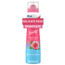 Secret Weightless Dry Spray, Wild Rose + Argan Oil Antiperspirant/Deodorant