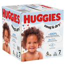 Huggies Snug & Dry Diapers, Disney Baby, 7 (Over 41 Lb)