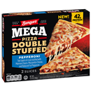 Banquet Mega Pizza Double Stuffed, Pepperoni, 2 Slices
