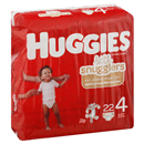 Huggies Little Snugglers Diapers, Size 4