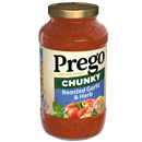 Prego Chunky Roasted Garlic And Herb Pasta Sauce