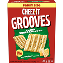 Cheez-It Grooves Sharp White Cheddar Family Size