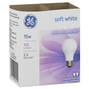 GE Lightbulb Soft Light 15W