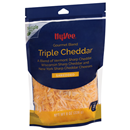 Hy-Vee Shredded Gourmet Blend Triple Cheddar Cheese