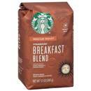 Starbucks Breakfast Blend Medium Whole Bean Coffee