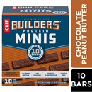 CLIF Builders Protein Minis, Chocolate Peanut Butter 10-1.20 oz Bars