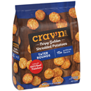 Crav'N Flavor Shredded Potatoes, Crispy Golden, Tater Rounds
