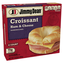 Jimmy Dean Ham & Cheese Croissant Sandwiches 4Ct