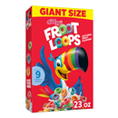 Kellogg's Froot Loops Cereal, Giant Size