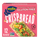 Wasa Gluten Free Sesame & Sea Salt Swedish Style Crispbread Crackers