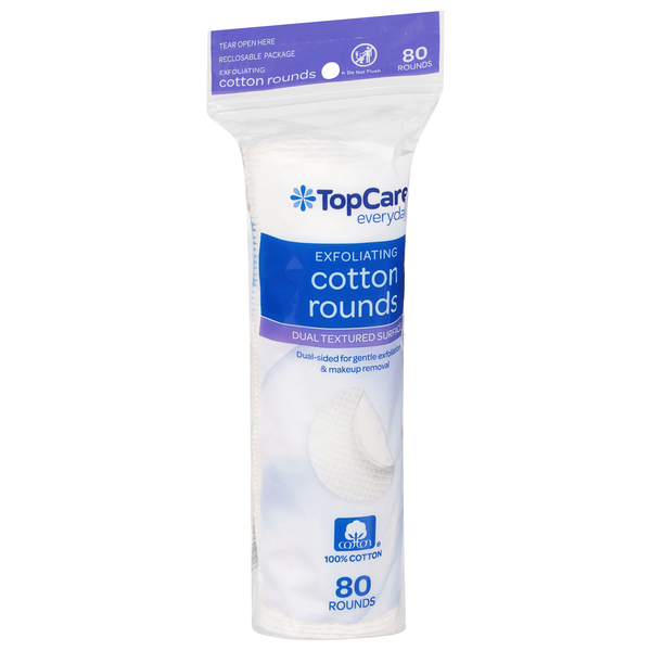 Signature Select/Care Cotton Rounds 100% Pure Premium Quilted - 3