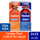 Vick DayQuil Multi-Symptom/NyQuil Nighttime Cold & Flu Relief Combo Pack 2 Pack