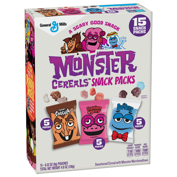 【ナンシー】カロリーヌ10冊 General Mills Monster Count Chocula, Franken Berry, Boo Berry
