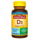 Nature Made D3, Maximum Strength, 10,000 Iu (250 McG), Softgels