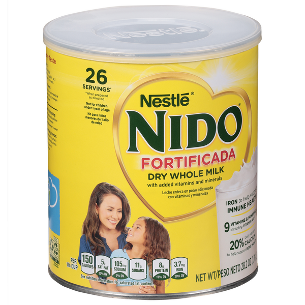 NESTLE NIDO Fortificada Dry Milk Canister