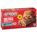 Hot Pockets Four Meat & Four Cheese Pizza Frozen Sandwiches 12Ct