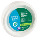 Simply Done Heavy Duty Appetizer & Dessert Plates