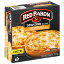 Red Baron Deep Dish Singles, Four Cheese Pizza, 2Ct