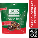 Tate's Bake Shop Holiday Cookie Bark, Chocolate Chip Cookies With Dark Chocolate And Peppermint, Limited Edition