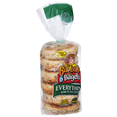 Bubba's Sliced Bagels Everything with Flax Seeds 6Ct