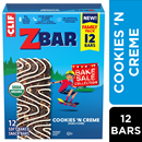 CLIF Kid Zbar Cookies 'N Creme Soft Baked Snack Bars 12-1.27 oz Bars