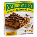 Nature Valley Banana Bread & Dark Chocolate Soft-Baked Oatmeal Squares 6-1.24 oz Bars
