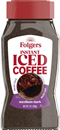 Folgers Instant Iced  Coffee, Medium Dark