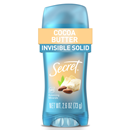 Secret Cocoa Butter Invisible Solid Antiperspirant & Deodorant