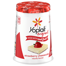 Yoplait Original Strawberry Cheesecake Flavored Low Fat Yogurt