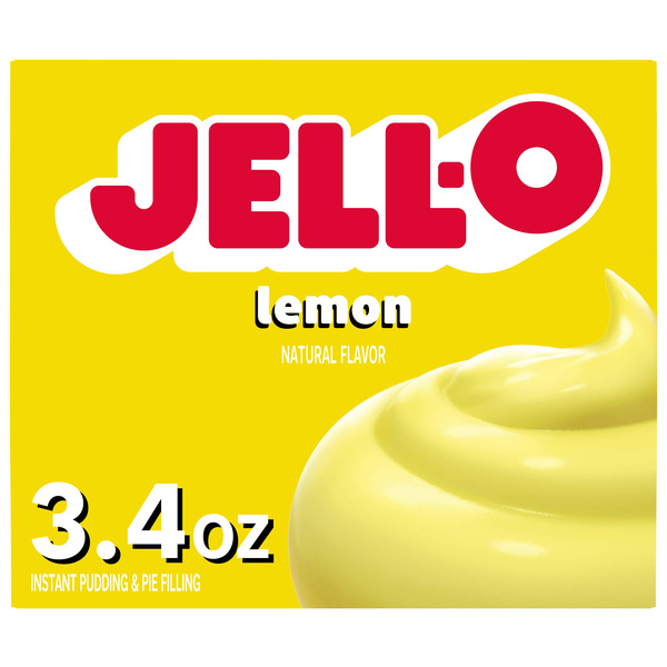 Jell-O Lemon Instant Pudding & Pie Filling | Hy-Vee Aisles Online