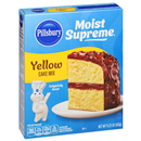 Pillsbury Moist Supreme Yellow Premium Cake Mix