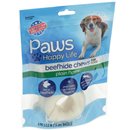 Paws Happy Life Plain Flavor Beefhide Chews For Dogs